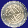2 € Letônia 2015