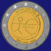 2 € Finlandia 2009 - 10º aniversario de la Unión Monetaria Europea - EMU